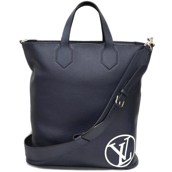 23 2434 1 Louis Vuitton Eastside Tote leather Handbag Navy