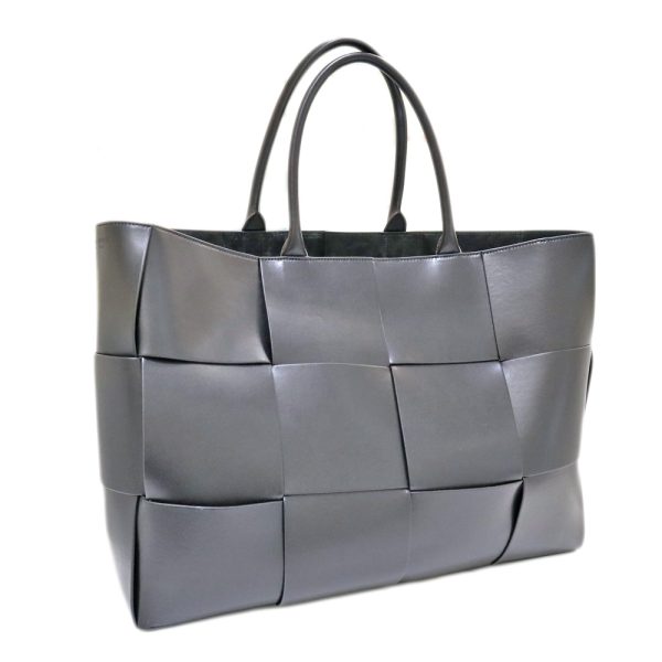 23 4356 1 BotteganVeneta Large Alco Tote Bag Leather Tote Bag Black