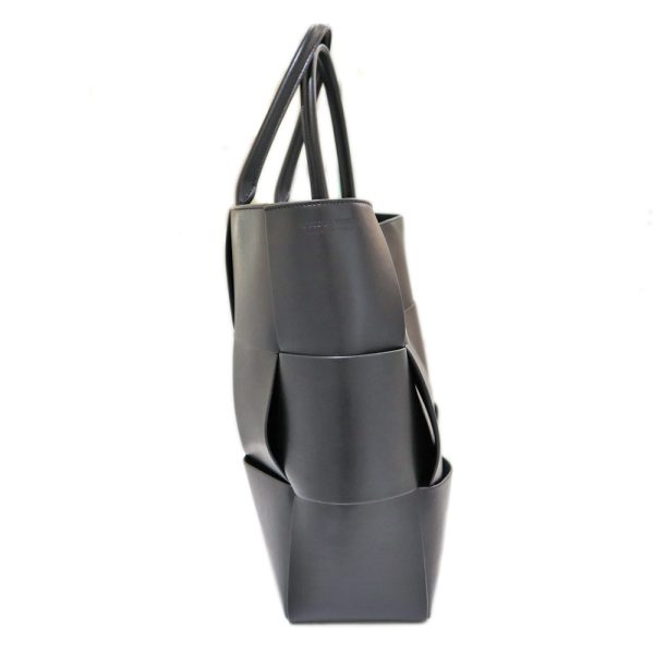 23 4356 3 BotteganVeneta Large Alco Tote Bag Leather Tote Bag Black