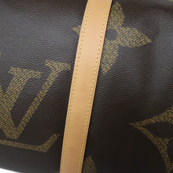 23 4397 5 Louis Vuitton Keepall Bandouliere 50 Monogram Boston Bag Brown