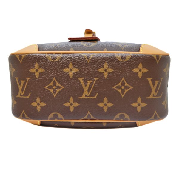 23 531 4 Louis Vuitton Deauville Mini Shoulder Bag Monogram Canvas Brown Brand Mini Bag