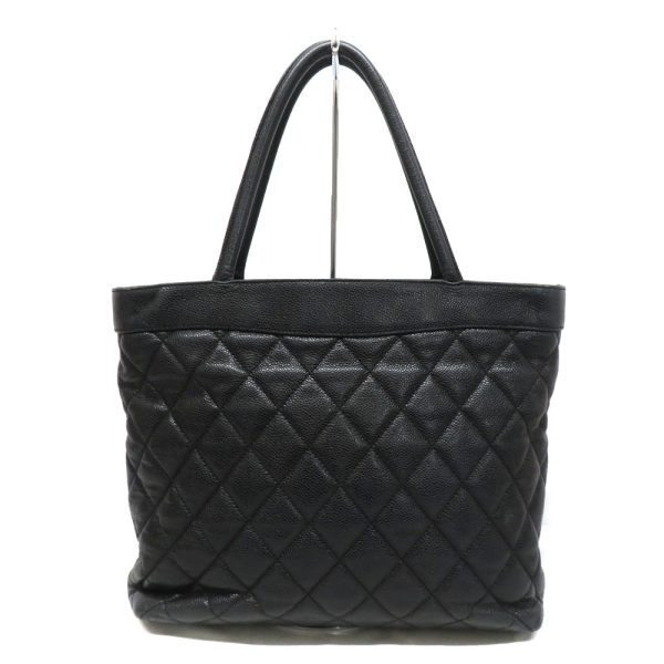 23 685802 Chanel Tote Bag Caviar skin Shoulder Bag Black