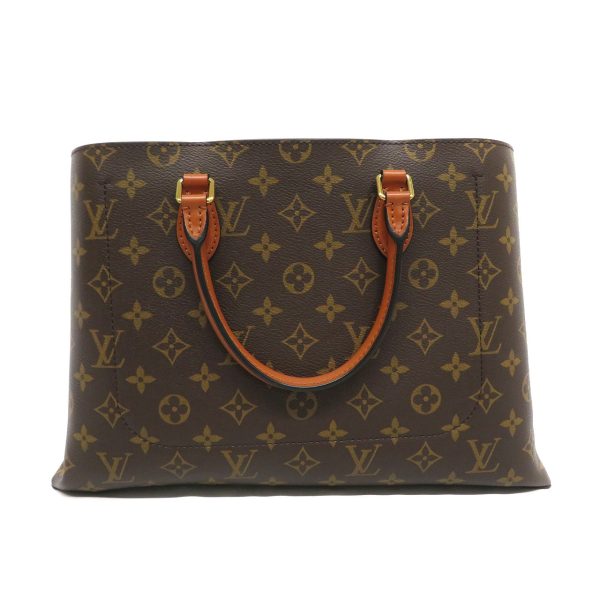 23079342 Louis Vuitton Flower Tote Monogram Canvas Tote Bag Brown