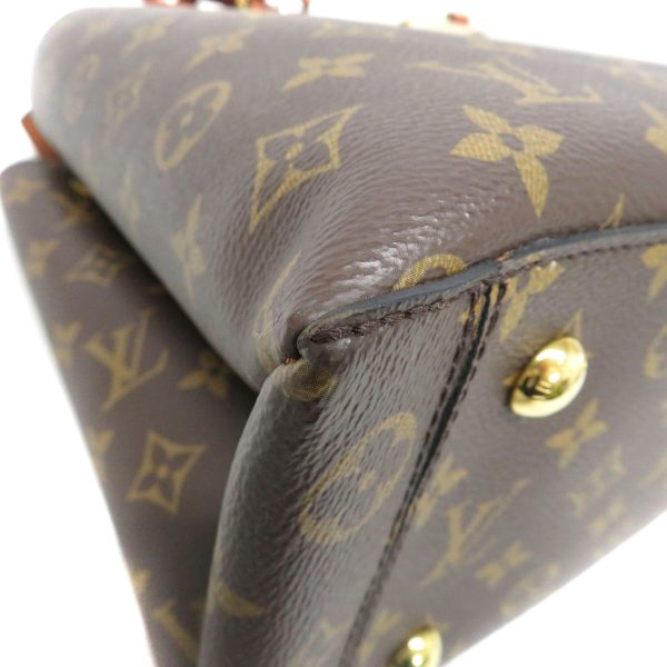 23079346 Louis Vuitton Flower Tote Monogram Canvas Tote Bag Brown