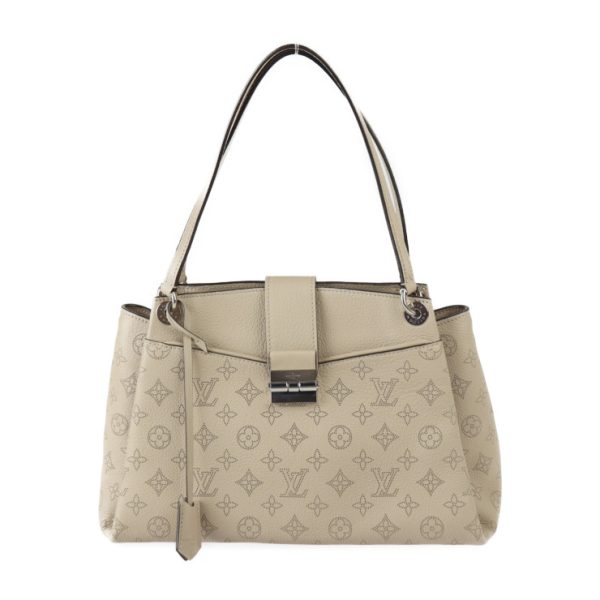 2308023010047 1 Louis Vuitton Sèvres Monogram Mahina Shoulder Bag Handbag Tote Bag Gallé Beige