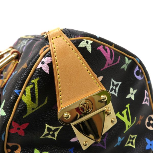 230864310 Louis Vuitton Speedy 30 Monogram Multicolor Tole Bag Multicolour