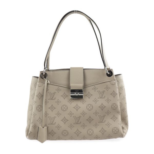 2314083007063 1 Louis Vuitton Sèvres Monogram Mahina Leather Shoulder Tote Bag Galle Beige