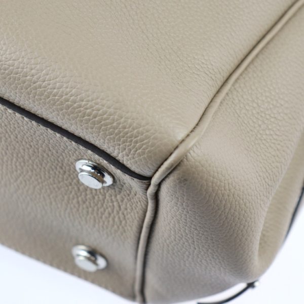 2323113010141 5 Louis Vuitton Mira MM Taurillon Leather 2way Shoulder Bag Tourterelle Beige