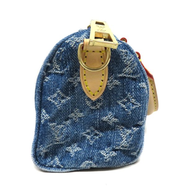 24007133 Louis Vuitton Nano Speedy LV Remix Monogram Denim