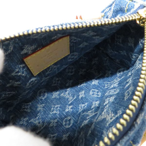 24007137 Louis Vuitton Nano Speedy LV Remix Monogram Denim