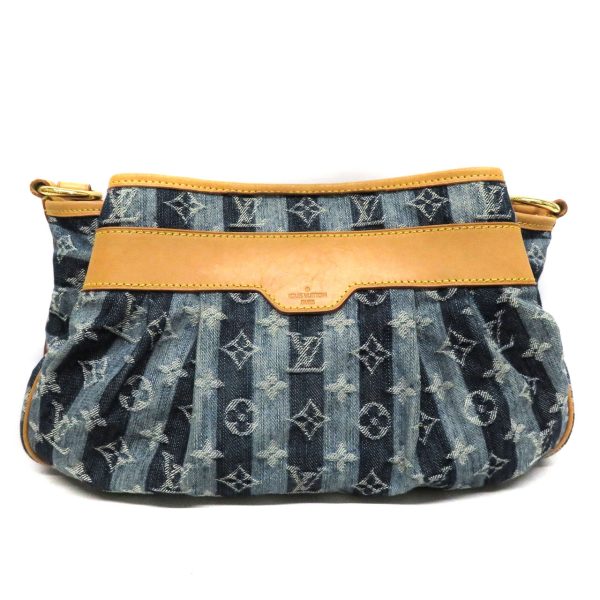 24008062 Louis Vuitton Porte Epol Raye Monogram Denim Blue