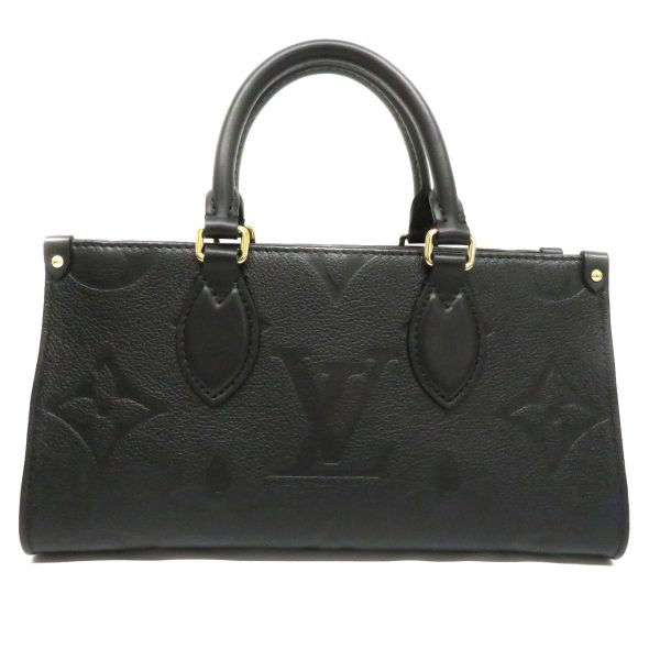 24012192 Louis Vuitton On the Go EW Monogram Empreinte Hand Bag Black