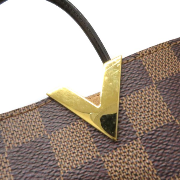 240140414 Louis Vuitton Kensington Damier Ebene Tote Bag