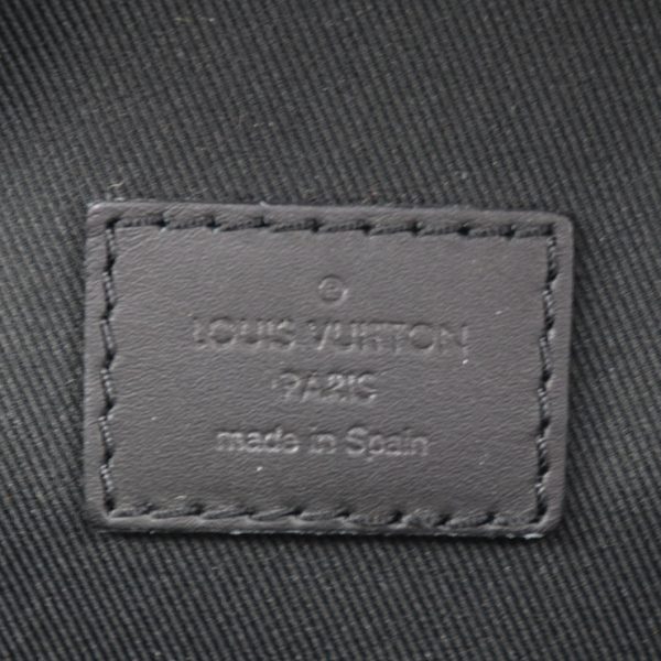 2414033007082 10 Louis Vuitton Bum Bag Damier Infini Leather Waist Bag Pouch Black