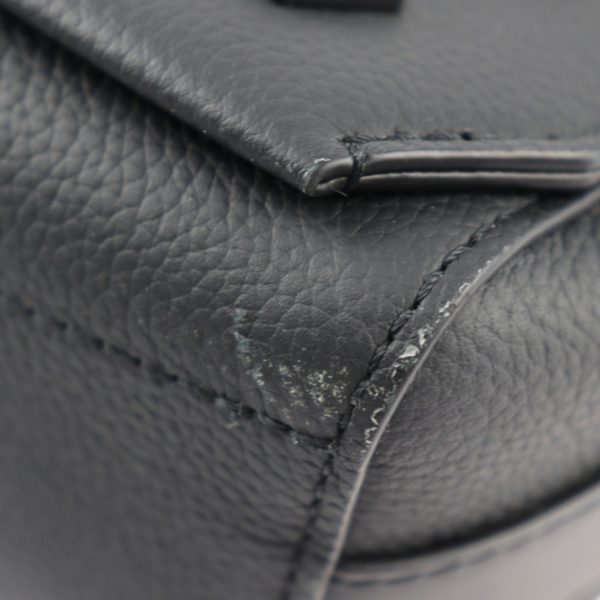 2414033007086 5 Louis Vuitton Take Off Messenger LV Aerogram Calf Grain Leather Shoulder Bag Black