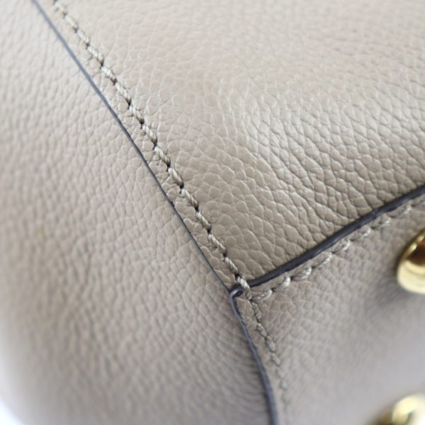 2415023007107 6 Louis Vuitton Montaigne BB Giant Monogram Empreinte Handbag Leather Beige Crème 2way Shoulder Bag