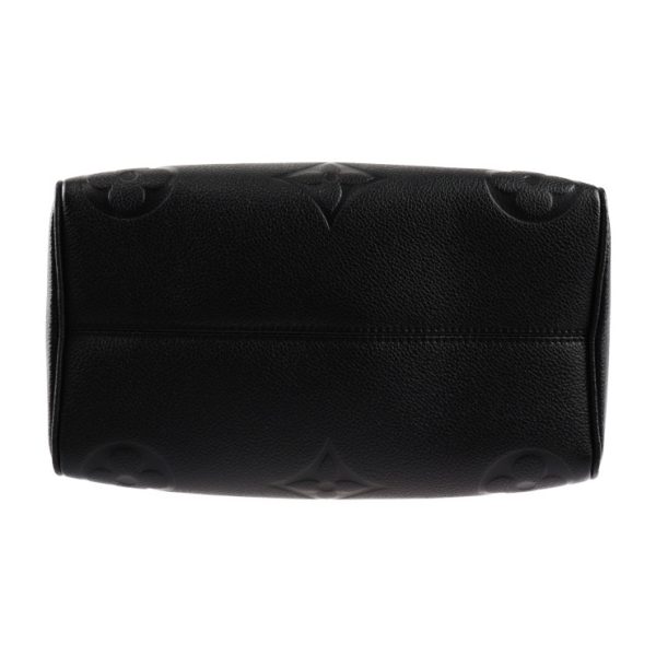 2415023007112 5 Louis Vuitton Speedy Bandouliere 25 Handbag Giant Monogram Empreinte Black Gold Hardware 2way Shoulder Bag Mini