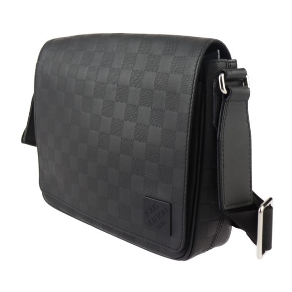 2418043007086 2 Louis Vuitton District PM NV3 Damier Infini Shoulder Messenger Bag Onyx