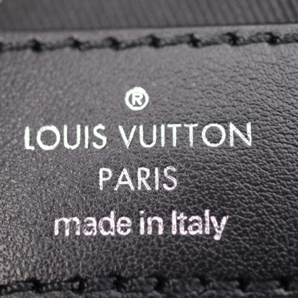 2424013010103 10 Louis Vuitton New Flap Messenger Epi Leather Monogram Shoulder Bag Eclipse Black