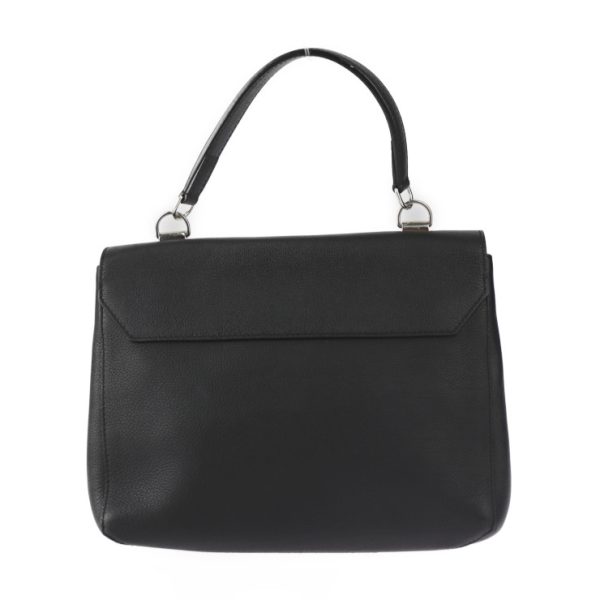 2425043007110 3 Louis Vuitton Lock Me Carter Taurillon Leather 2way Shoulder Bag Handbag Black