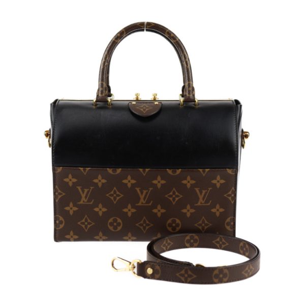 2428033007178 0 Louis Vuitton Speedy Doctor 25 Canvas Leather Handbag 2way Shoulder Bag Monogram Brown Black