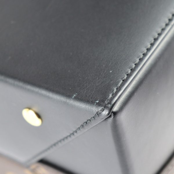 2428033007178 4 Louis Vuitton Speedy Doctor 25 Canvas Leather Handbag 2way Shoulder Bag Monogram Brown Black