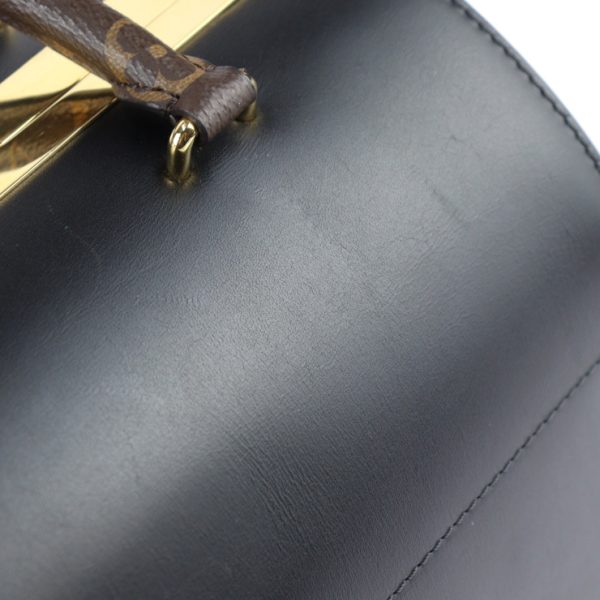 2428033007178 6 Louis Vuitton Speedy Doctor 25 Canvas Leather Handbag 2way Shoulder Bag Monogram Brown Black