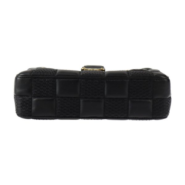 2429043007124 4 Louis Vuitton Troca MM Damier Lamb Leather Shoulder Bag Black