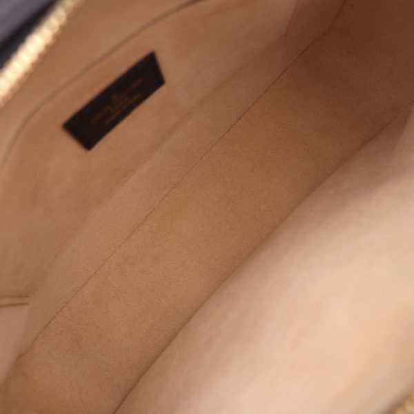 2429043007124 8 Louis Vuitton Troca MM Damier Lamb Leather Shoulder Bag Black