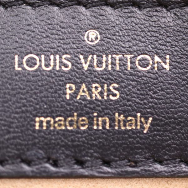 2429043007124 9 Louis Vuitton Troca MM Damier Lamb Leather Shoulder Bag Black