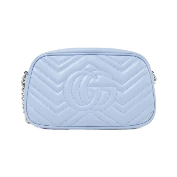 2460003971635 2 b Gucci GG Marmont Shoulder Bag Pastel Blue