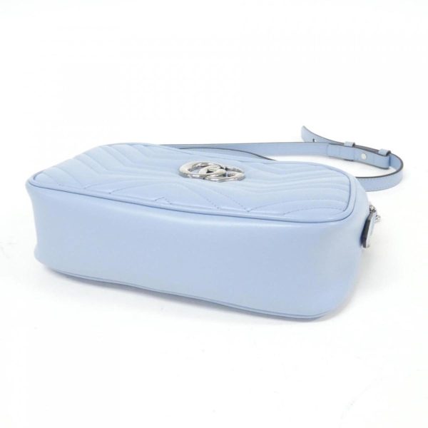 2460003971635 3 b Gucci GG Marmont Shoulder Bag Pastel Blue