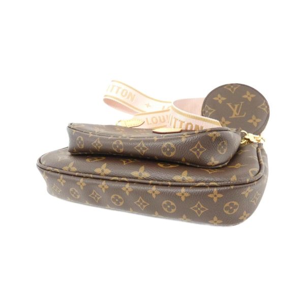 2600047527324 3 b Louis Vuitton Multi Pochette Accessoires Monogram Canvas Shoulder Bag Brown