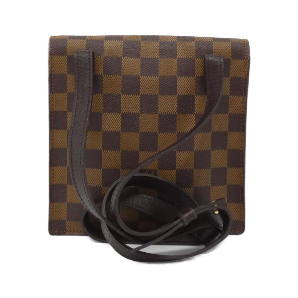 2600063790764 2 b Louis Vuitton Damier Pimlico Leather Shoulder Bag Brown