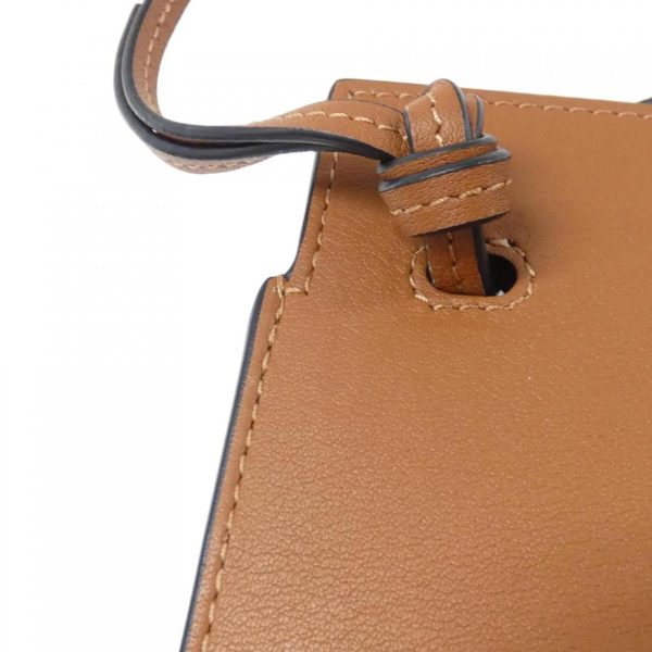 2600064020884 5 b Loewe Dice Pocket Shoulder Bag Tan