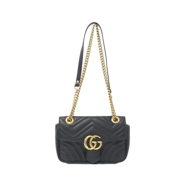 2600064305356 1 b Gucci GG Marmont Shoulder Bag Black