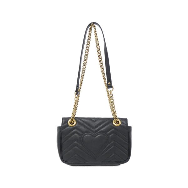 2600064305356 2 b Gucci GG Marmont Shoulder Bag Black