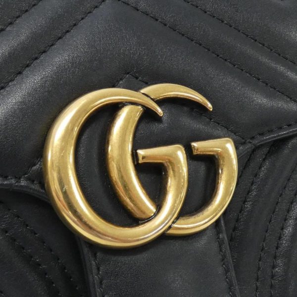 2600064305356 4 b Gucci GG Marmont Shoulder Bag Black