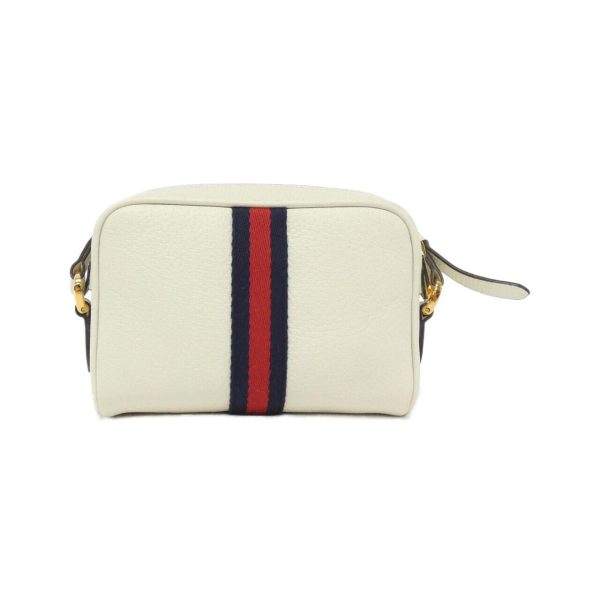 2600064506852 2 b Gucci Ophidia Leather Shoulder Bag White