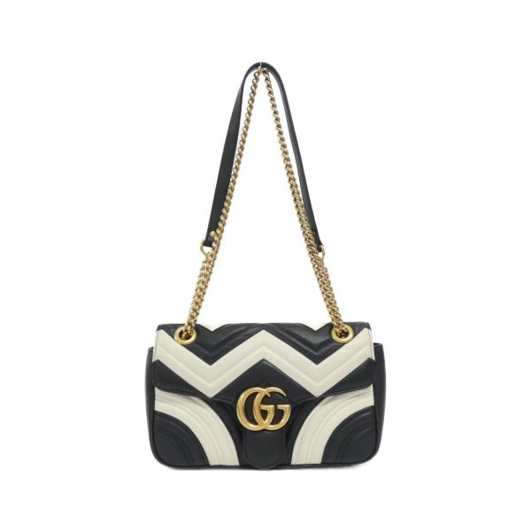 2600064630984 1 b Gucci GG Marmont Shoulder Bag Black