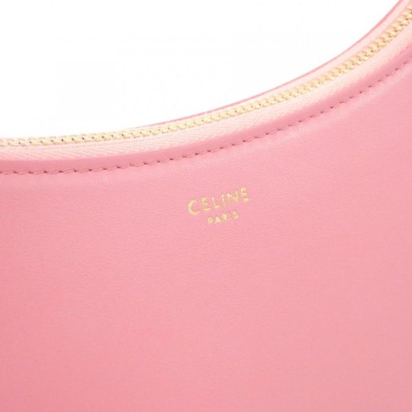 2600066347972 4 b Celine Ava Small Calfskin Leather Shoulder Bag Pink