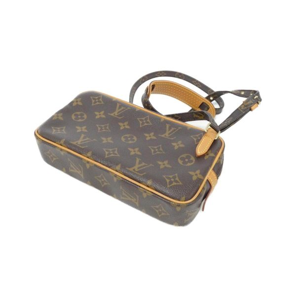 2600066394365 2 b Louis Vuitton Marly Bandouliere Monogram Canvas Shoulder Bag Brown