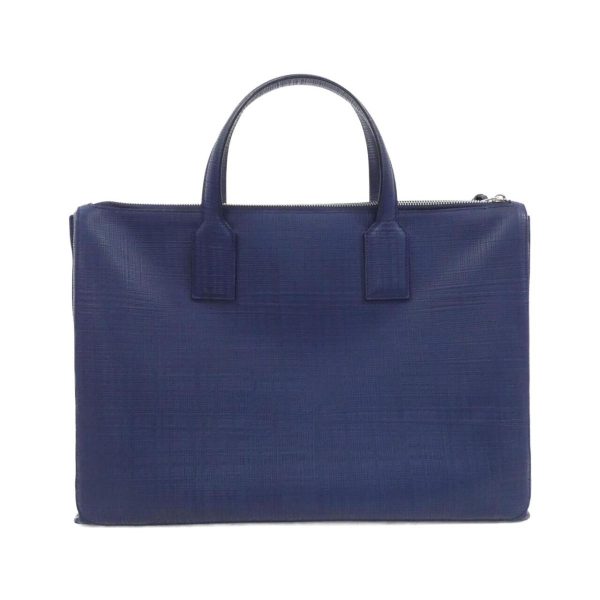 2600066585114 2 b Loewe Goya Simple Briefcase Leather Bag Navy