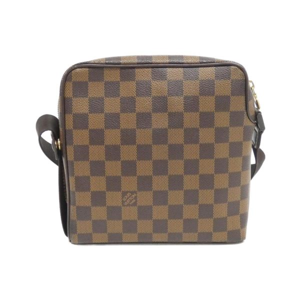 2600066909286 2 b Louis Vuitton Olaf PM Damier Canvas Shoulder Bag Brown