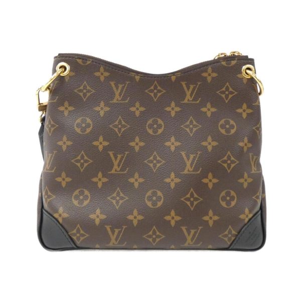 2600066965695 2 b Louis Vuitton Odeon PM Monogram Shoulder Bag Brown