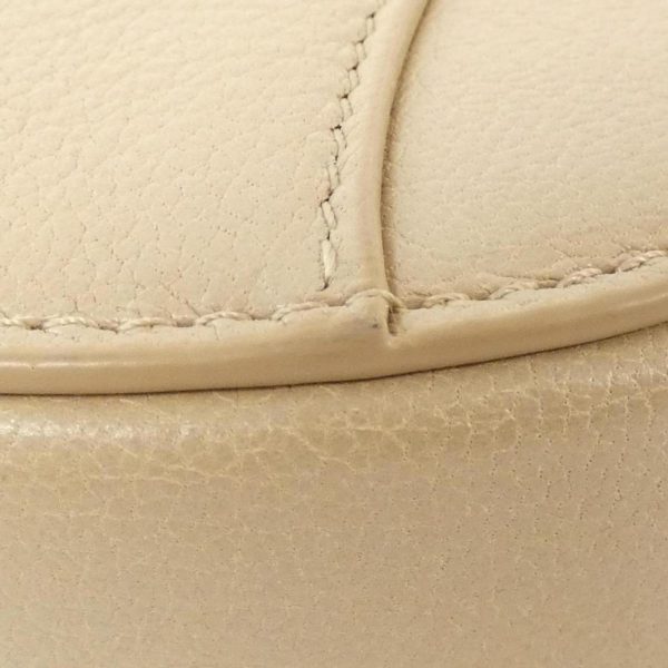 2600067515455 3 b Christian Dior Saddle Pouch Small Leather Shoulder Bag Biscuit