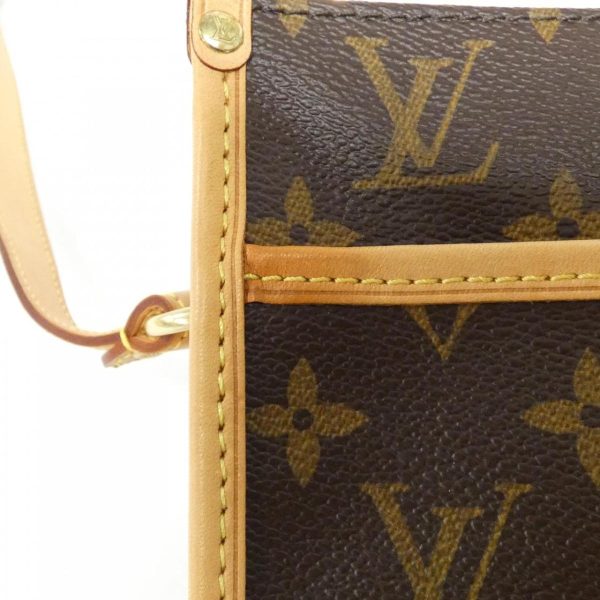 2600067554157 4 b Louis Vuitton Monogram Popincourt Long Shoulder Bag Brown