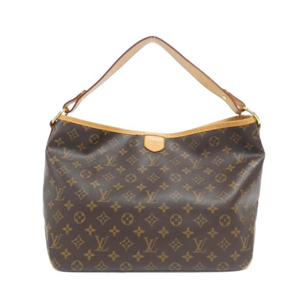 2600068509507 1 b Louis Vuitton Delightful PM Monogram Shoulder Bag Brown