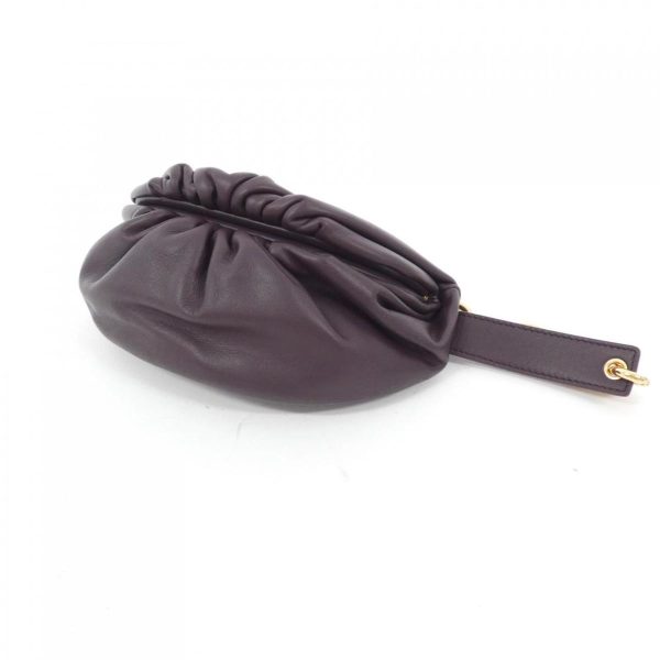 2600069251573 3 b Bottega Veneta Small Leather Shoulder Bag Grape