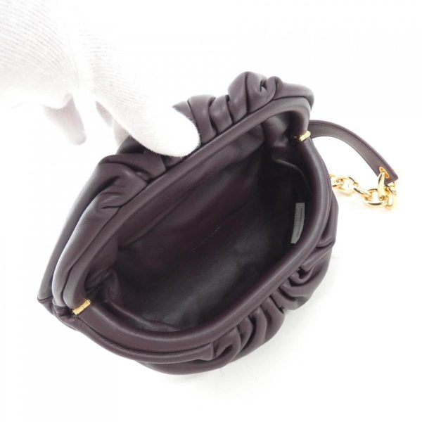 2600069251573 7 b Bottega Veneta Small Leather Shoulder Bag Grape
